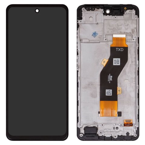 Дисплей для Infinix Hot 40i X6528B , черный, с рамкой, Original PRC , TXDI660QCEPX 53