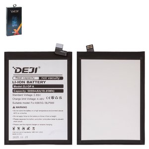 Battery Deji BLP989 compatible with Oppo A98 5G, Li ion, 3.89 V, 5000 mAh 