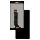 Pantalla LCD puede usarse con Sony C6916 Xperia Z1s, negro, sin marco, High Copy