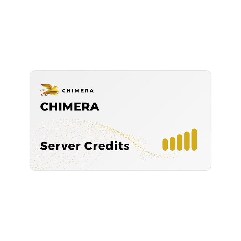 Créditos del servidor Chimera Tool - GsmServer