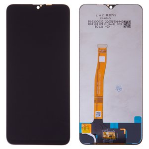 Pantalla LCD puede usarse con Realme 5 Pro, negro, sin marco, High Copy, RMX1971, RMX1973, #DI0603JH05