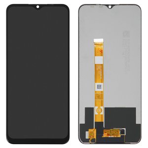 Pantalla LCD puede usarse con Oppo A15, A15s, negro, sin marco, High Copy, CPH2185, CPH2179, FA 065 1 A15 FPC HTF065H051 A2 FPC HTF065H093 A0