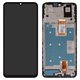 Pantalla LCD puede usarse con Huawei Honor X7a, negro, con marco, High Copy, TXDI675EBAPU-5, RKY-LX1, RKY-LX2, RKY-LX3
