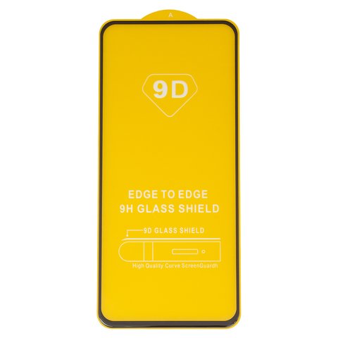 Vidrio de protección templado puede usarse con Realme 13 Plus, Full Glue, compatible con estuche, sin embalaje, sin pañuelos , negro