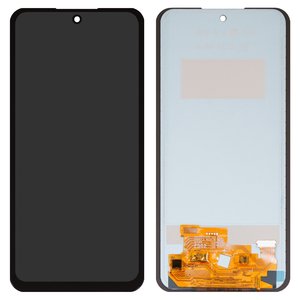 Pantalla LCD puede usarse con Samsung A356 Galaxy A35 5G, A556 Galaxy A55, M356 Galaxy M35, negro, sin marco, Copy, TFT 