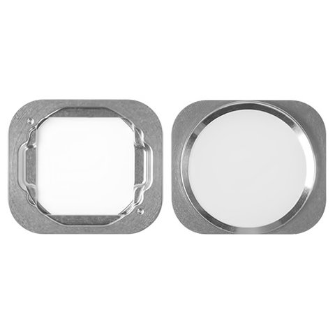 Пластик кнопки HOME для Apple iPhone 5S, iPhone SE, білий