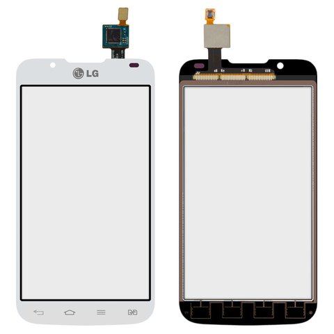 Сенсорний екран для LG P715 Optimus L7 II, білий