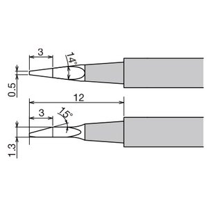 Паяльне жало Goot XST 80HRT 0.5NW