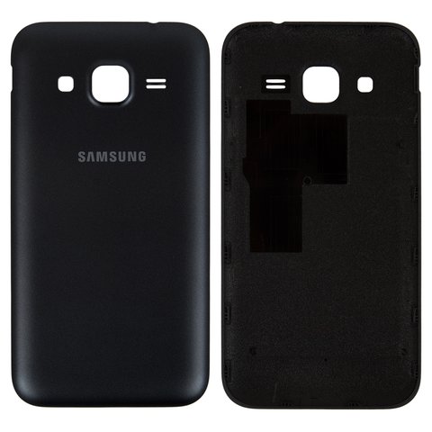 Задня кришка батареї для Samsung G360F Galaxy Core Prime LTE, G360H DS Galaxy Core Prime, чорна