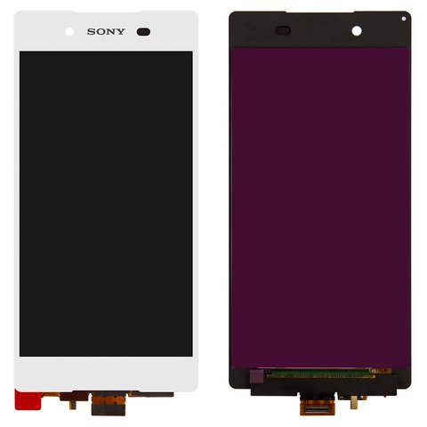 Дисплей для Sony E6533 Xperia Z3+ DS, E6553 Xperia Z3+, Xperia Z4, білий, Original PRC 