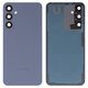 Задня панель корпуса для Samsung A256 Galaxy A25, блакитна, із склом камери, optimistic blue