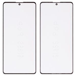 Скло корпуса G+OCA PRO для Xiaomi Poco M6 Pro 4G, Redmi Note 13 Pro 4G, з ОСА плівкою, чорне