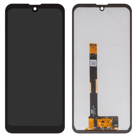 Дисплей для Oscal S70; Blackview BV5200, BV5300, чорний, без рамки, High Copy, 15 32302 11464