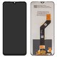 Дисплей для Tecno Spark 7P (KF7j); Infinix Hot 10S (X689), Hot 10T (X689C), черный, без рамки, High Copy, 1540414821