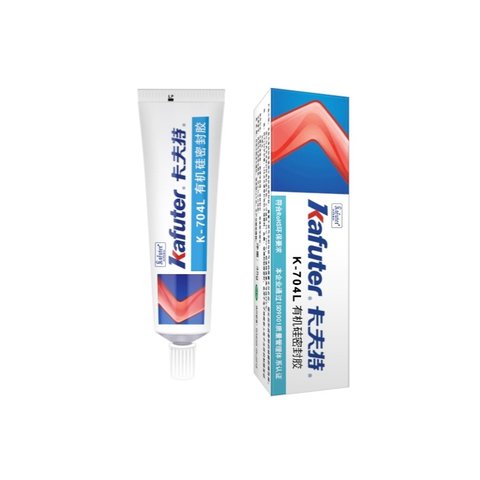 Клей герметик Kafuter K 704L, 45 г, білий, рідкий
