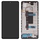 Дисплей для Xiaomi Poco X5 Pro, Redmi Note 12 Pro 5G, черный, с рамкой, Original (PRC)