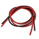 Провод в силиконовой изоляции 10AWG, 5,31 мм², 1 м, черный