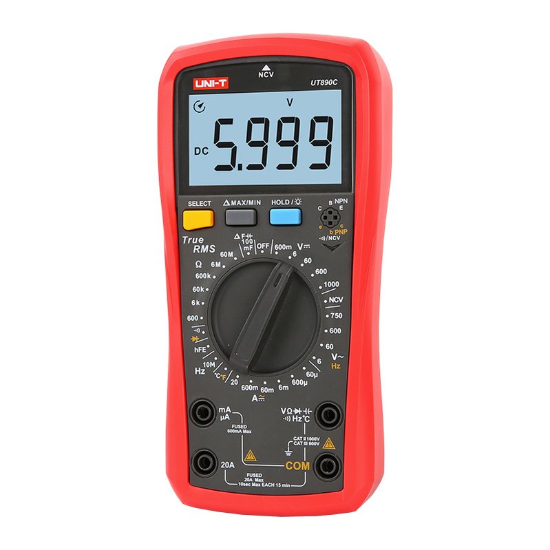 Цифровий мультиметр UNI-T UT890C Зображення 4