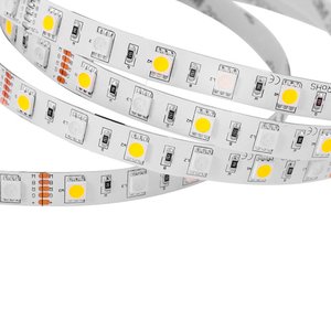Светодиодная лента RGB+WW SMD5050 300 светодиодов, 12 В, 5 м, IP20 