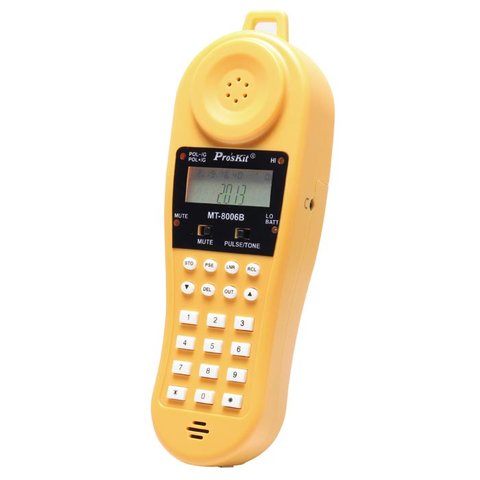 Probador de líneas telefónicas Pro'sKit MT 8006B